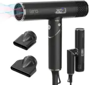 Travel Hair Dryer Powerful Blow Dryer | Ionic Foldable Hairdryer | Lightweight &