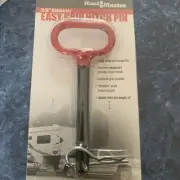 Easy Grip Hitch Pin ~ 5/8 inch Dia. x 4 inch Length - By Haul Master NEW