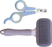 Cat Brush for Shedding,Professional Dog Grooming Brush | Pet Dematting Tools for Daily Long-Hair Kitten Puppy Outdoor Bath Time