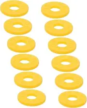 LALADEFIEE Strap Block Guitar Locks 12 Pieces Electric Bass Guitar Locks Pad Washers for Secure Fixation and Safety