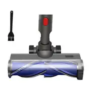 For Dyson V7 V8 V10 V11 V15 Hardwood Floor Carpet Attachment with LED Light V-Shaped Turbine Bristle As Shown