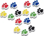 OFFSCH 15Pcs Magnetic Dry Erase Erasers Reusable Whiteboard Cleaners for Classroom Supplies Lightweight Chalkboard Erasers for and Cleaning
