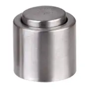 Bartender Stainless Steel Champagne Self Sealing Stopper Easy Press Button