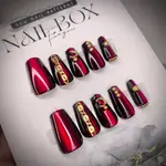 CODE D12 限量版 - REVELATION NAIL ART,美甲盒套裝 10 支指甲,設計於 3 種尺寸 XS