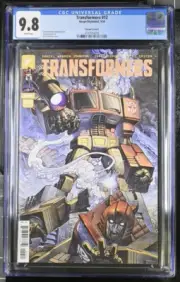TRANSFORMERS #12 CVR D IMAGE 2024 1:25 STEVENS VARIANT CGC 9.8