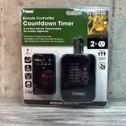 Prime Remote Controlled Countdown Timer #0736448