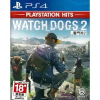 在飛比找蝦皮購物優惠-PS4 看門狗 2 Watch Dogs 2 (中文版)**