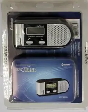 Ez-blue Bluetooth Visor Hf Black Silver NEW SEALED HANDS FREE Blue Tooth