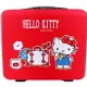 小禮堂 Hello Kitty 手提硬殼旅行化妝箱 (紅行李箱款)
