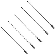5PCS NA-771 VHF/UHF Dual Band Walkie Talkie SMA-F Soft Antenna for Baofeng UV-5R
