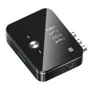NFC Multi-Function Bluetooth Receiver Wireless 3.5mm AUX to 2RCA Audio Adapter r