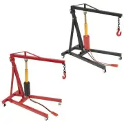1/10 1/8 Model Garage Decorations Ornaments Engine Hanger Crane Jack Toy Display