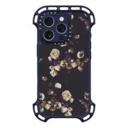 iPhone 16 Pro Ultra Bounce Case MagSafe Compatible Antique Floral