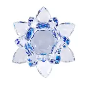 Crystal Flower Ornaments Crystal Lotus Interior Decoration Crystal Glass6372