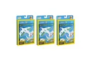 3PK National Geographic 360 Flying Back Planes Kids Childrens 3D Puzzle 8y+