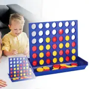Large Connect Four In A Row 4 In A Line Board Game Kids Educational Toy Family