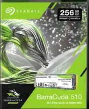 Seagate BarraCuda 510 256GB M.2 PCIe Gen3 x4 NVMe Internal SSD Drive