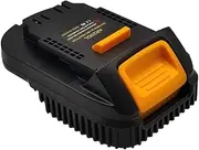 Adapter For AEG 18V Li-ion Battery Adaptor Converter Compatible with Makita/Bosch/Milwaukee/Bosch 18V Battery (For AEG battery to Dewalt Tool)