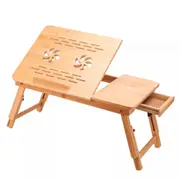 Adjustable Portable Folding Laptop Table Computer Desk Stand Tray For Bed Sofa
