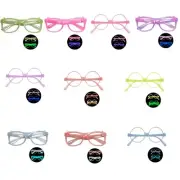 Cosplay Party Glasses Festival Celebrate Fluorescent Glasses Frame for Carnivals