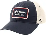 Zephyr NCAA Officially Licensed Hat University Patch Brick Team Color Stone