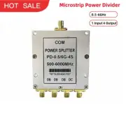 500-6000MHz Microstrip Power Divider Power Splitter Combiner w/ DC Block