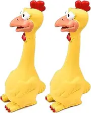 Horse Toys, Rubber Chicken Squeaky Toys Play Reduce Separation Anxiety Fetch,Horse Play Ball Soccer Ball.for Medium or Large Pet Breeds Dog