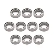 10pcs MR74ZZ Deep Groove Ball Bearing 4x7x2.5mm Double Shielded ABEC-3 Bearings