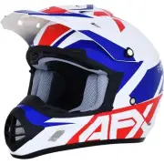 Afx FX-17 Graphics Helmet (Small, Red/White/Blue)