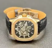 Klein Otus Watch Skeleton Rose Gold (Aka Kredo) 39.5mm W/ Xtra Strap