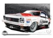 Bathurst Legends 1979 HOLDEN LX TORANA A9X SS PETER BROCK A3 FRAMED PRINT (B017)