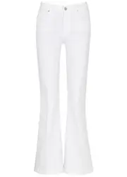 Paige Genevieve Flared Jeans - White - W29 W29
