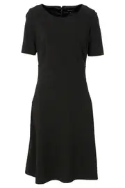 Holly Horizontal Ponte Dress--HOW-343B056D