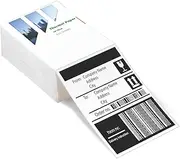 Shipping Labels Self-Adhesive 4 × 6 Waterproof Labels Paper Thermal Label Roll for Shipping Labels DHL, Dpd, FedEx, Gls, Hermes, Ups, Amazon, Pack of 500