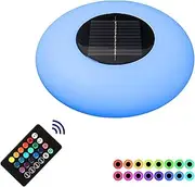 Solar Pool Light - LED Pool Lights, Upgraded Waterproof Swimming Pool Lamp - Outdoor Decorative Light, Pool Party Decorations, Night Light for Garden Swimming Pool Party Home Decor Dobooo