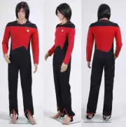 HOT Star Trek Spaceship Coverall Uniform Carnival Costume Halloween Party