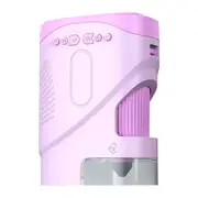 Portable 1080P Handheld Microscope 1000X With Photo And Video Functions Educational Mini Pocket Outdoor Toy For Kids Color Pink