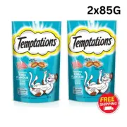 Temptations Mixups Catnip Fever Flavor Crunchy and Soft Treats Cats 85 oz 2 pack