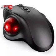 Trackball Wireless Mouse Rechargeable Bluetooth 2.4G USB Mouse Ergonomic Mice fo