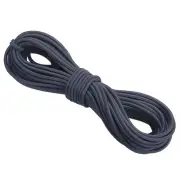 Elastic Cord Heavy Stretch String Rope 1/8" 11 Yards Dark Grey for Crafting