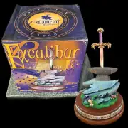 New in Box EXCALIBUR Statue Sword in the Stone Camelot Collection Factory X