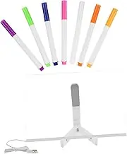 TOKIDNY 1 Set LED Writing Board for Lighted Erasable Drawing Pad with Stand Versatile Use for Home and School Easy to Clean for Market Stalls and Creative Projects