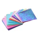 Colored origami Flash paper Thick card Pearlescent paper Scrapbook
