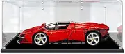 Acrylic Display Case for LEGO 42143 Technic Ferrari Daytona SP3 Figure Storage Box Dust Proof Glue Free
