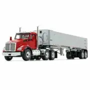 Kenworth T880 East End Dump - Red/Silver - First Gear 1:50 Scale #50-3455 New