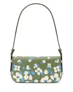 kate spade new york Liv Painterly Bouquet Embossed Leather Small East/West Shoulder Bag