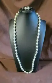 Paparazzi Nautical Novelty White Necklace And Earrings