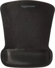 Gel Computer Mouse Pad with Wrist Support Rest - 10-Pack, Black