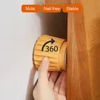 1 Set Bed Headboard Fixer Shockproof No Odor Anti-shake Bed Fixed Bracket Abs
