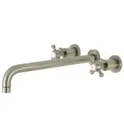 Kingston Brass KS804.BX Metropolitan Wall Mounted Roman Tub - Nickel
